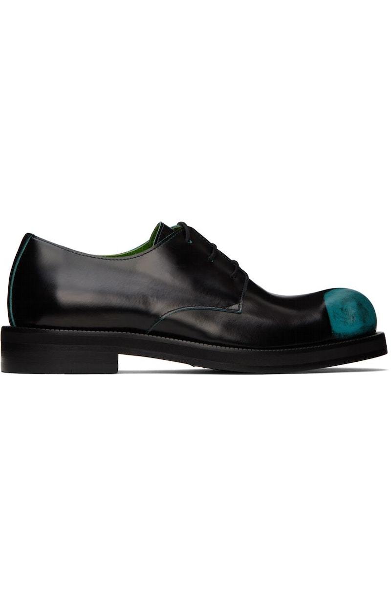 Acne Studios Bump Finish Derbys - Black | Garmentory