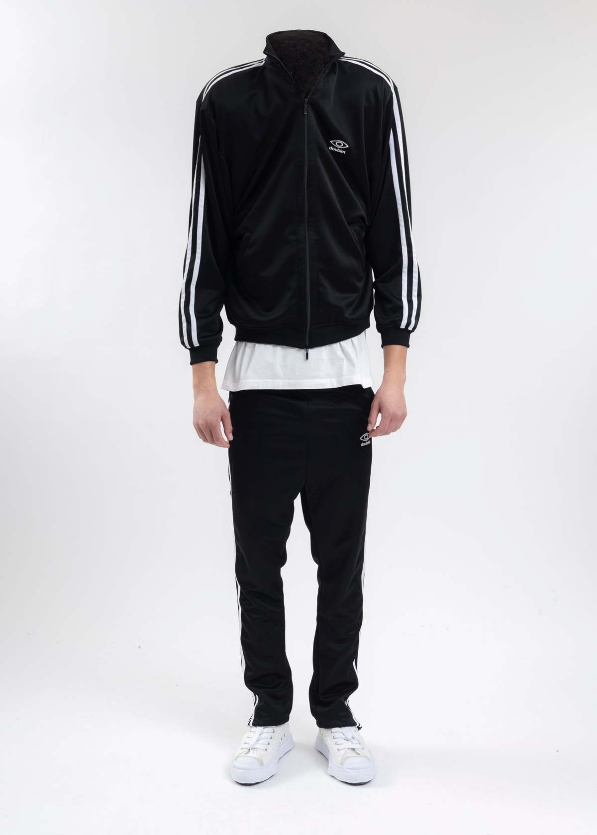 Doublet Invisible Track Jacket - Black | Garmentory