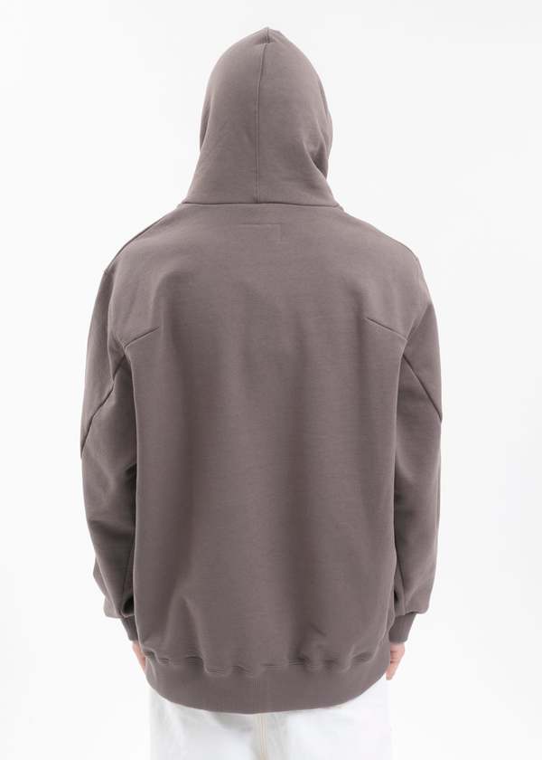 Doublet Hoodie With Braids Hair - Grey | Garmentory
