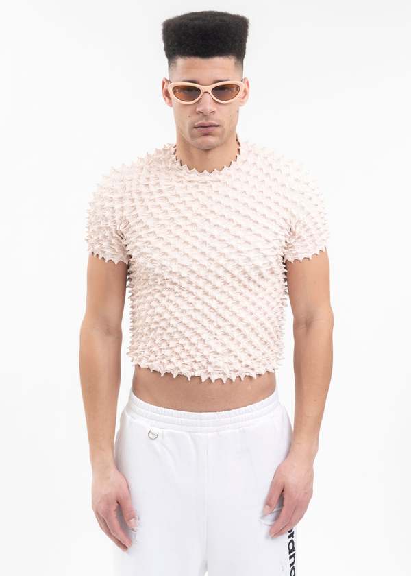 Doublet Xs Shibori T-shirt - Light Beige | Garmentory