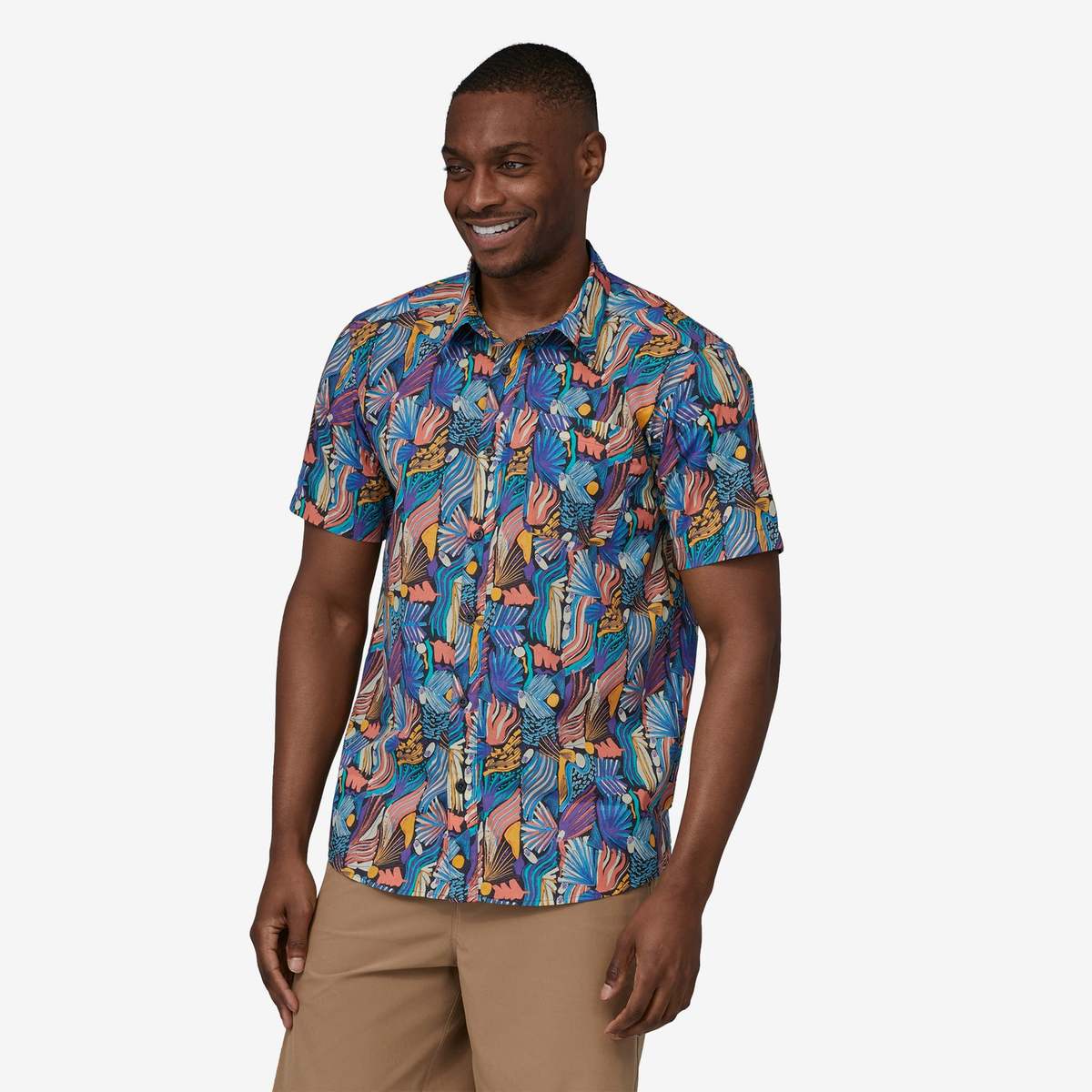 Patagonia Go To Shirt Joy/Pitch Blue Garmentory