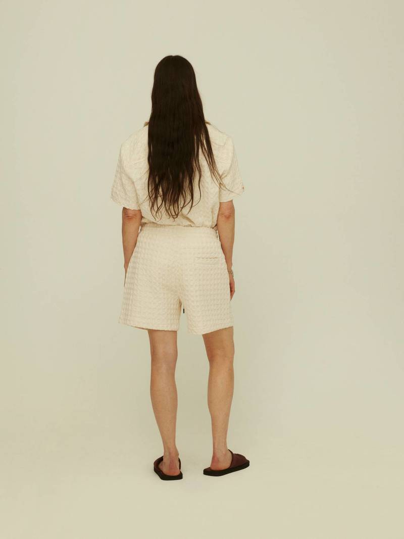 Women's Ecru Jaffa Waffle Shirt – Fontenelle Supply Co.