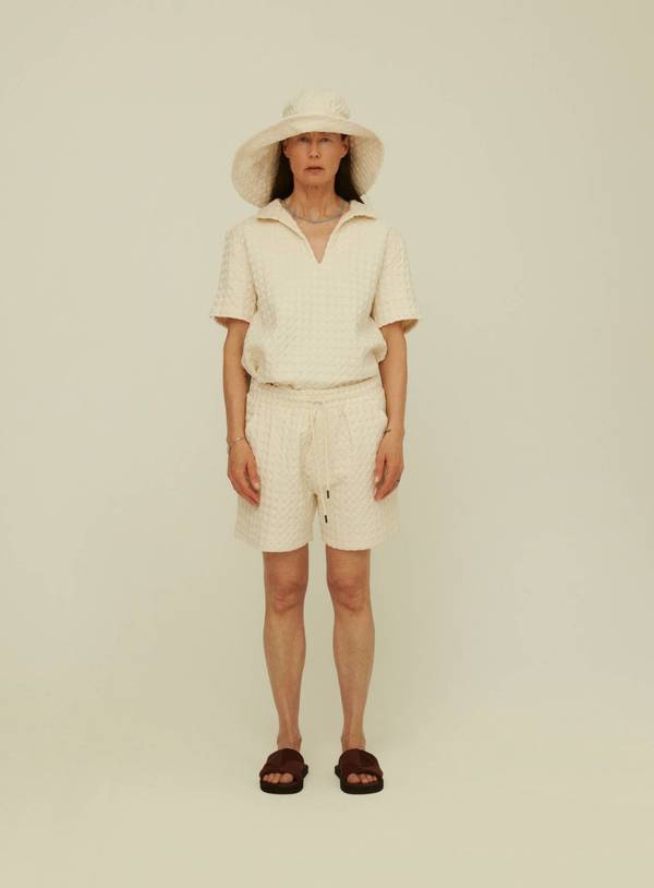【OAS/オーエーエス】ecru jaffa waffle shirt OAS Jaffa Waffle Shirt | Shopbop