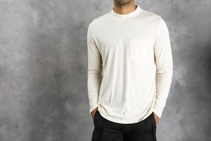 Chapter Tem Long Sleeve - Cream Chapter Tem Long Sleeve - Cream