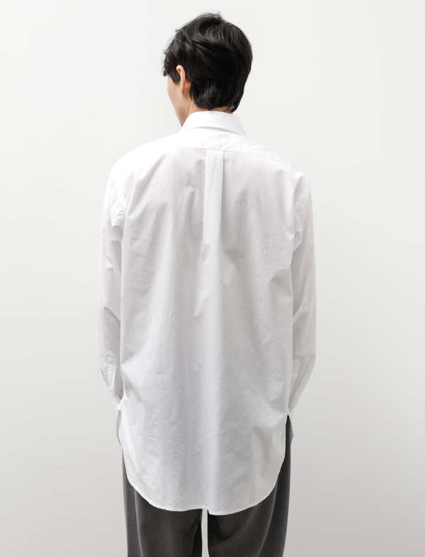 Engineered Garments 19th Century BD Shirt - White 100's Broadcloth