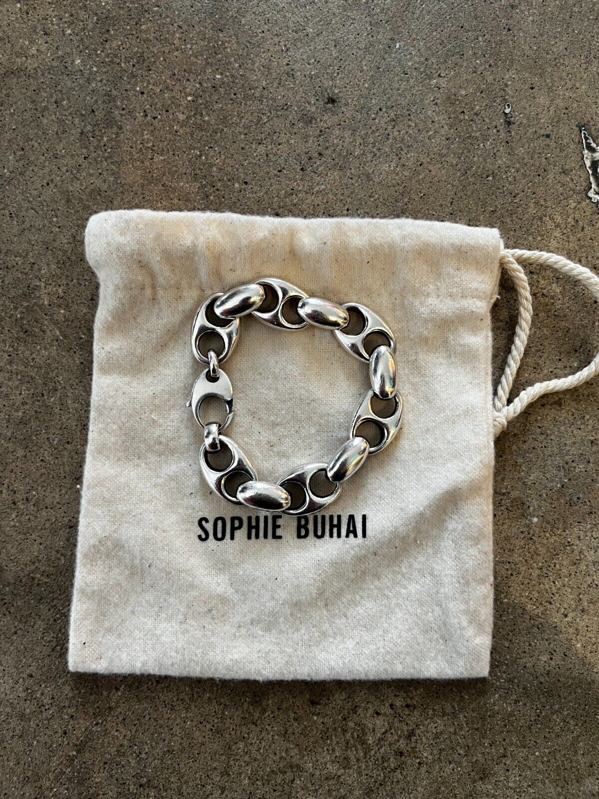 Sophie Buhai BARBARA LARGE SILVER CHAIN BRACELET - Sterling