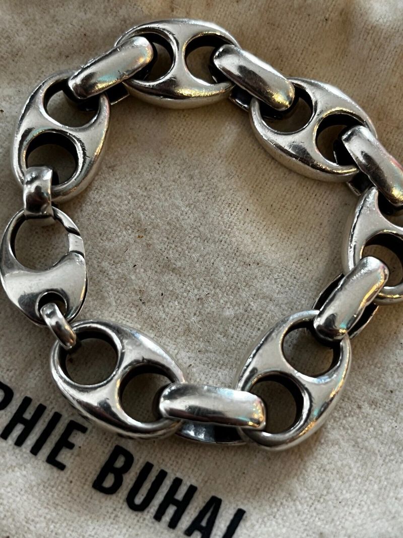 Sophie Buhai BARBARA LARGE SILVER CHAIN BRACELET - Sterling