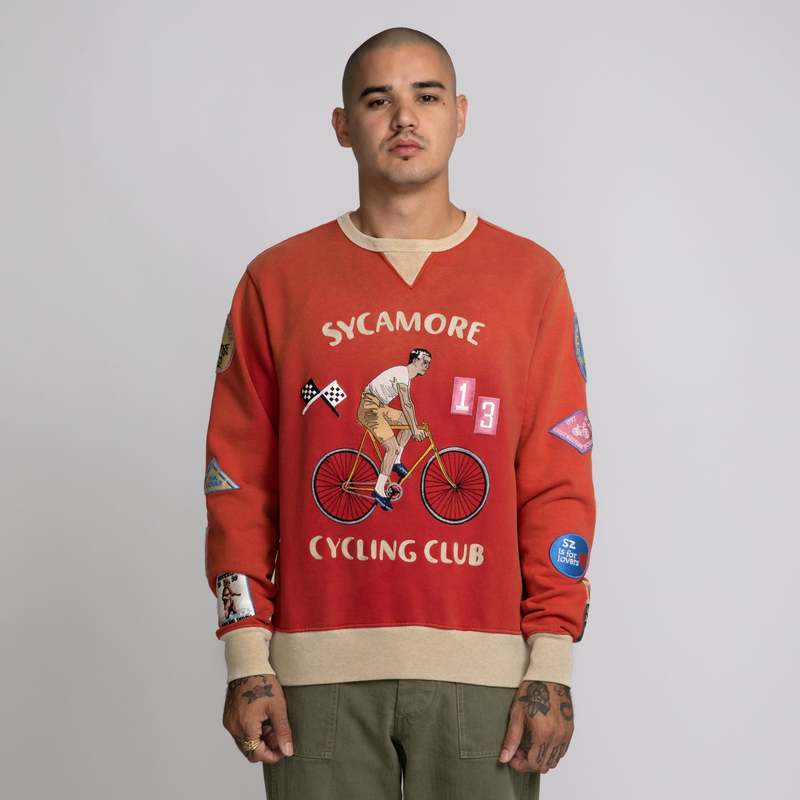samuel zelig CYCLING CREWNECK サミュエル ゼリグ 中古・古着通販】samuel zelig (サミュエル ゼリグ) CYCLING