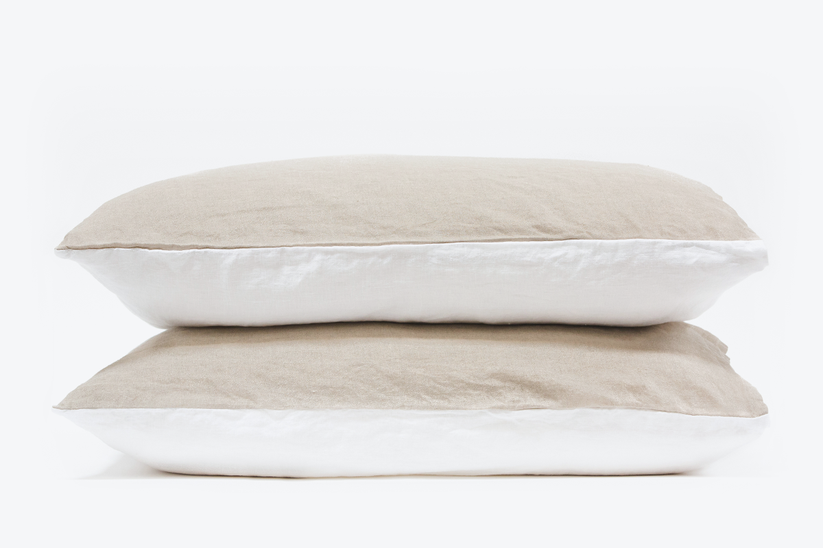 Morrow Soft Goods Duvet Set Two Tone Linen