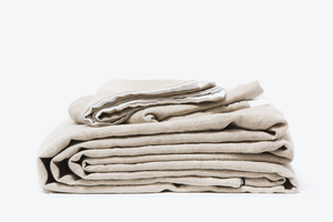Morrow Soft Goods Duvet Set Two Tone Linen Morrow Soft Goods Duvet Set Two Tone Linen