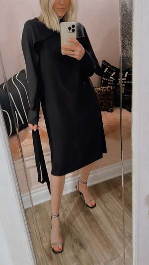 midi black strapless dress Butter Luxe Strapless Midi Dress