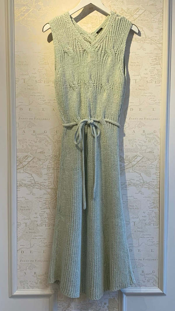 green emerald velvet dress Mint Green Crochet Maxi Dress – Selene Dress