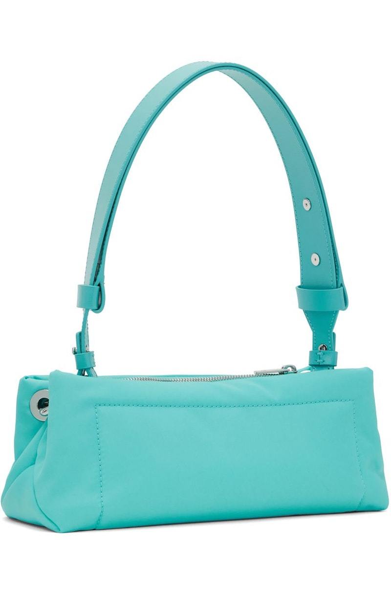 GANNI Mini Pillow Baguette Bag - Blue Curacao | Garmentory