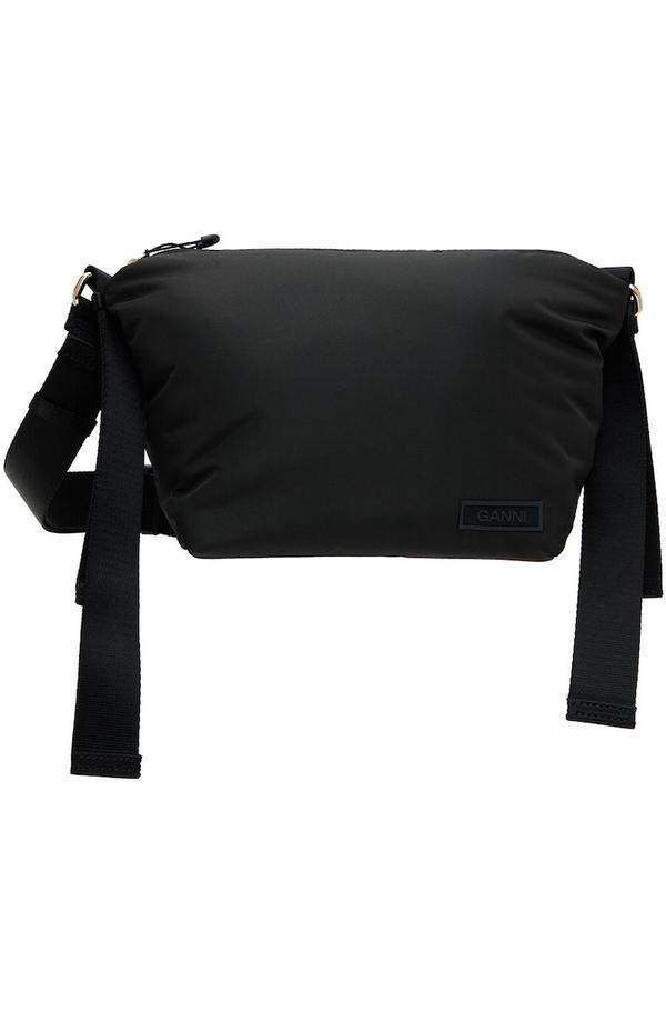 GANNI Small Recycled Tech Bag - Black | Garmentory GANNI Small Recycled Tech Bag - Black | Garmentory