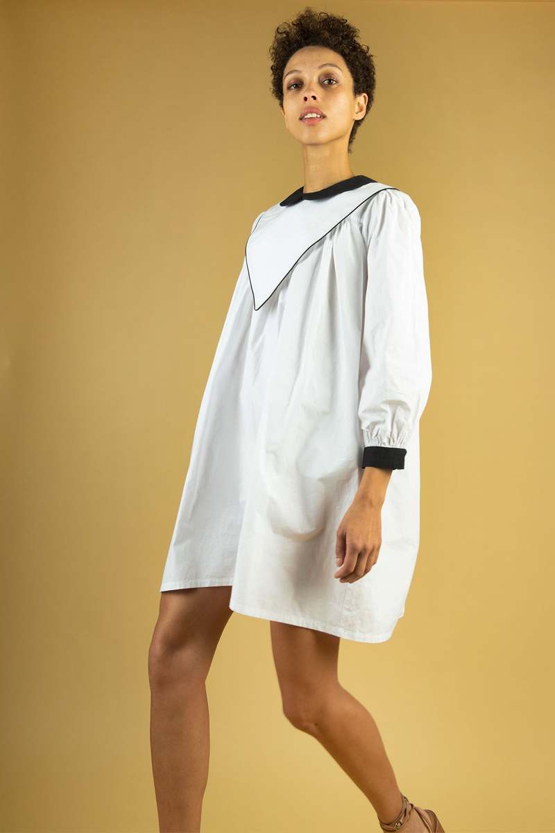 Batsheva Penelope Dress - White Batsheva Penelope Dress - White