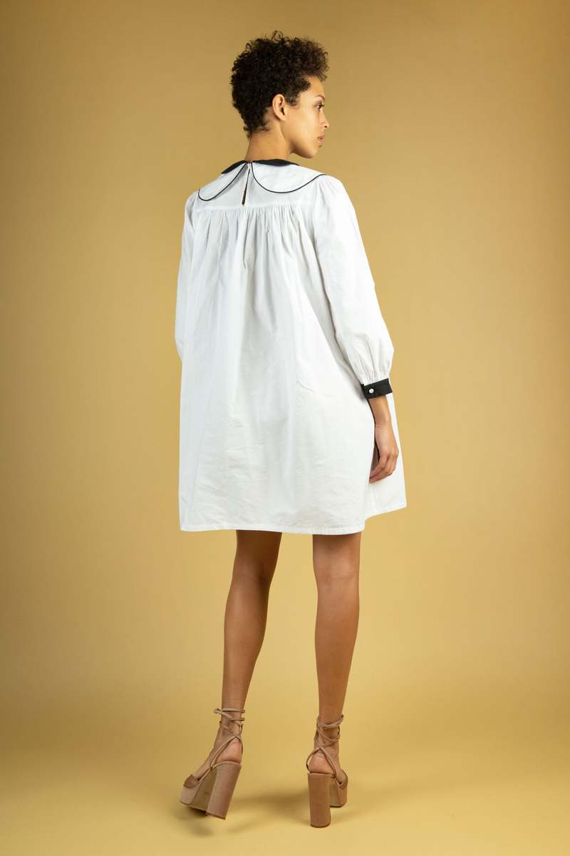 Batsheva Penelope Dress - White Batsheva Penelope Dress - White