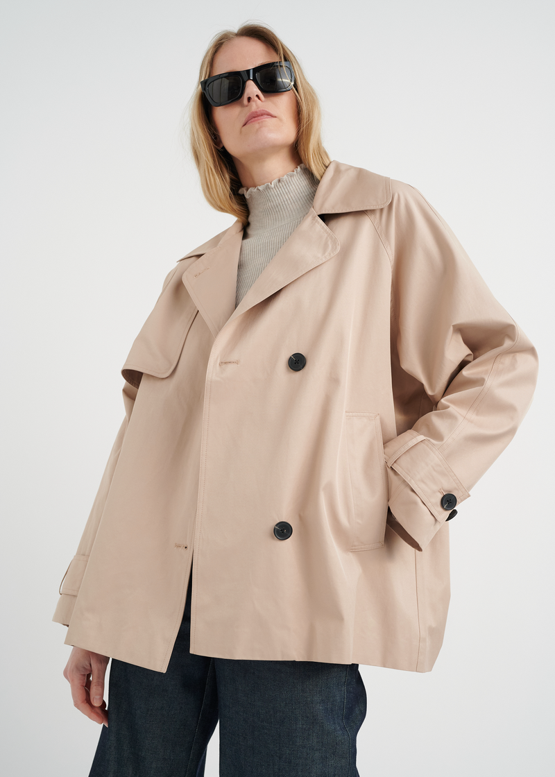 Inwear Minona Short Trench Jacket - brown
