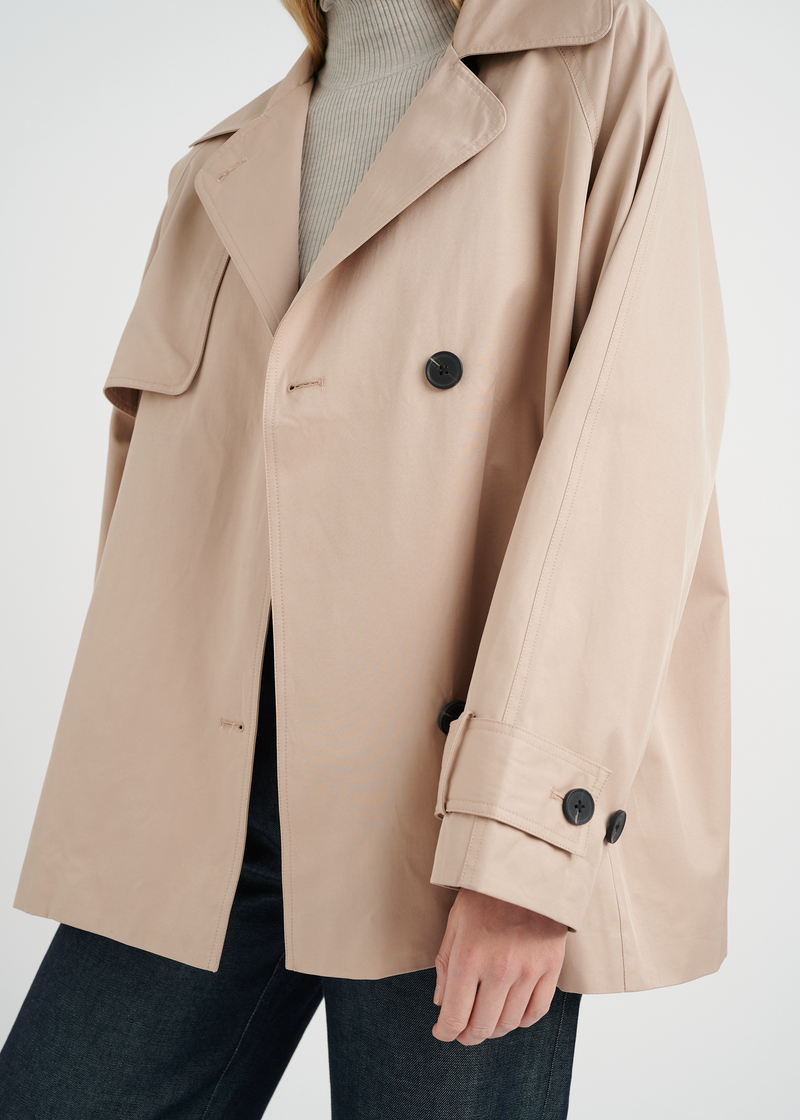 Inwear Minona Short Trench Jacket - brown