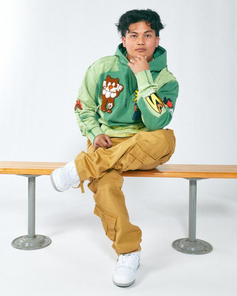 Market Land Escape Hoodie Amazon Tie-Dye