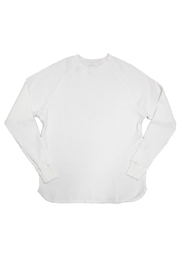 Lady White Co. Raglan Thermal - White Lady White Co. Raglan Thermal - White