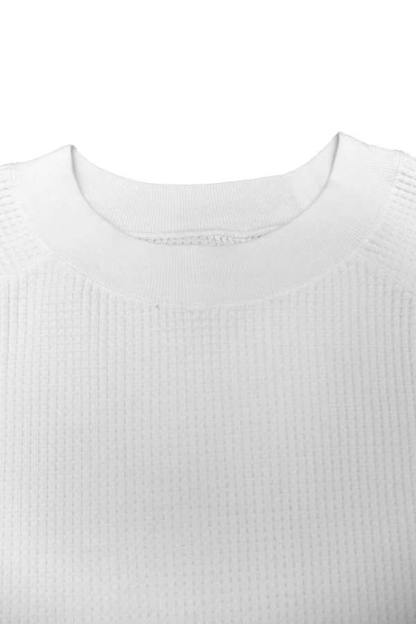 Lady White Co. Raglan Thermal - White Lady White Co. Raglan Thermal - White
