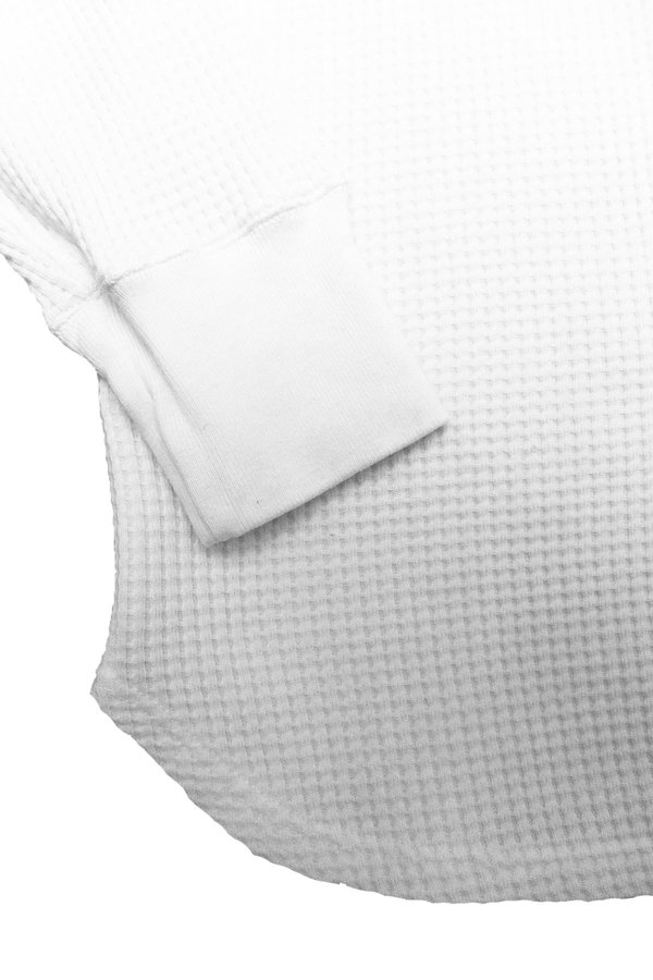 Lady White Co. Raglan Thermal - White Lady White Co. Raglan Thermal - White