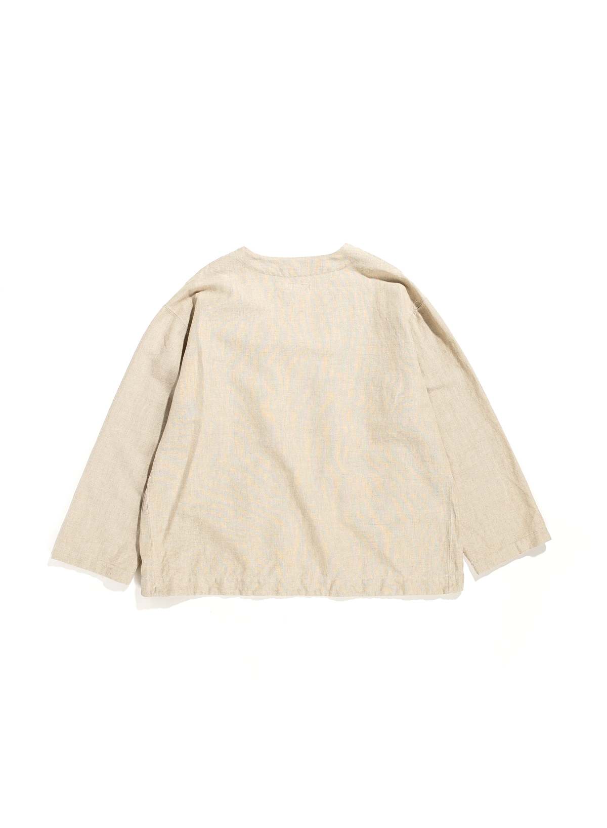 Engineered Garments Linen Cotton Cutaway Jacket - Natural | Garmentory