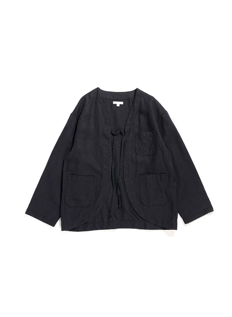 Engineered Garments Linen Twill Cutaway Jacket - Navy