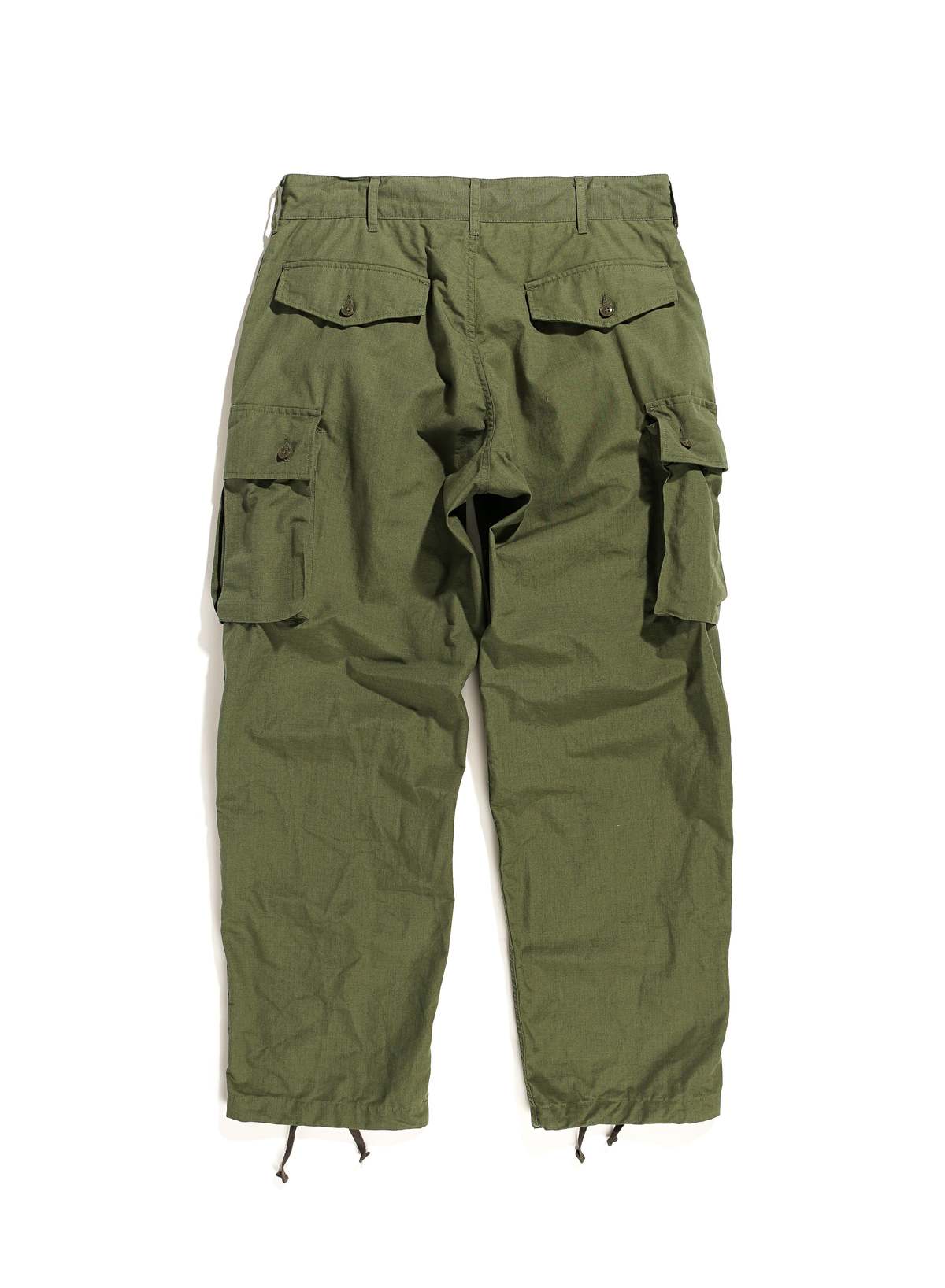 Engineered Garments Cotton Ripstop FA Pant - Olive | Garmentory