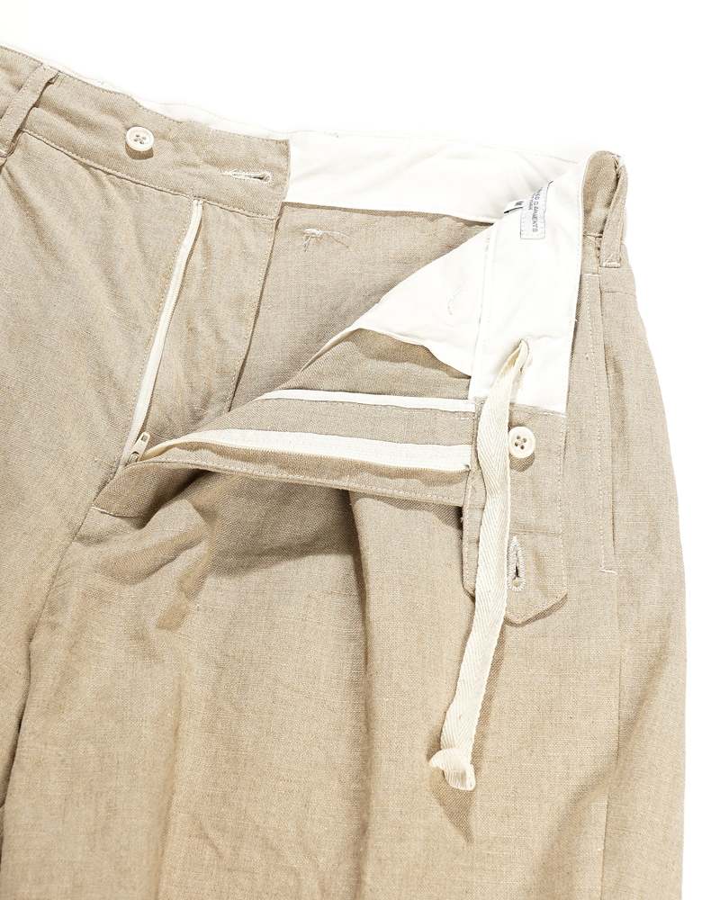 Engineered Garments Linen Cotton Sunset Short - Natural | Garmentory