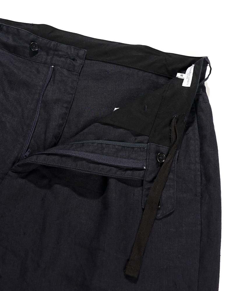 Engineered Garments Linen Twill Sunset Short - Navy | Garmentory