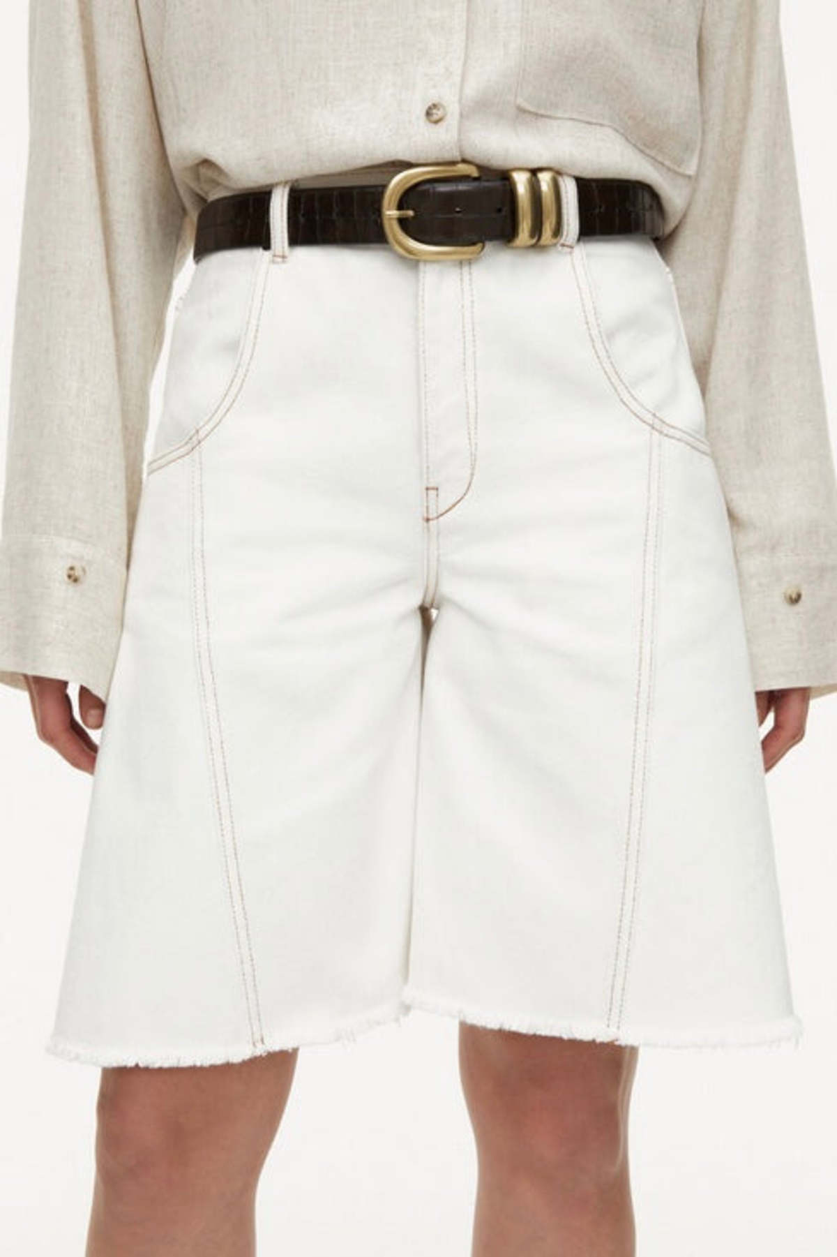 パンツ By Malene Birger BERMUDA (103189) Ifeion organic cotton shorts - Buy Shorts online | By Malene