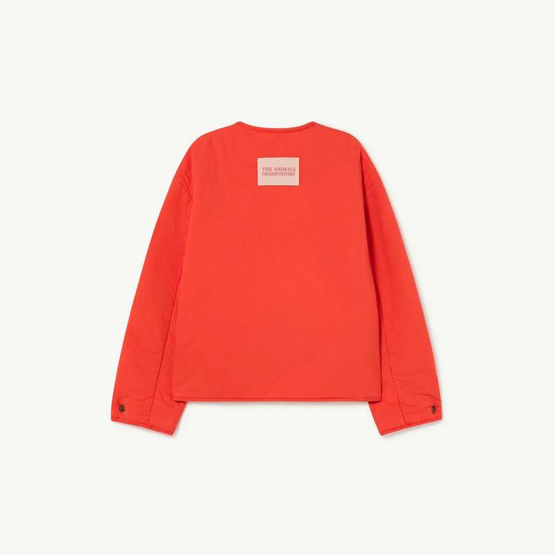 Kids The Animals Observatory Starling Kid's Jacket - Red Sheep