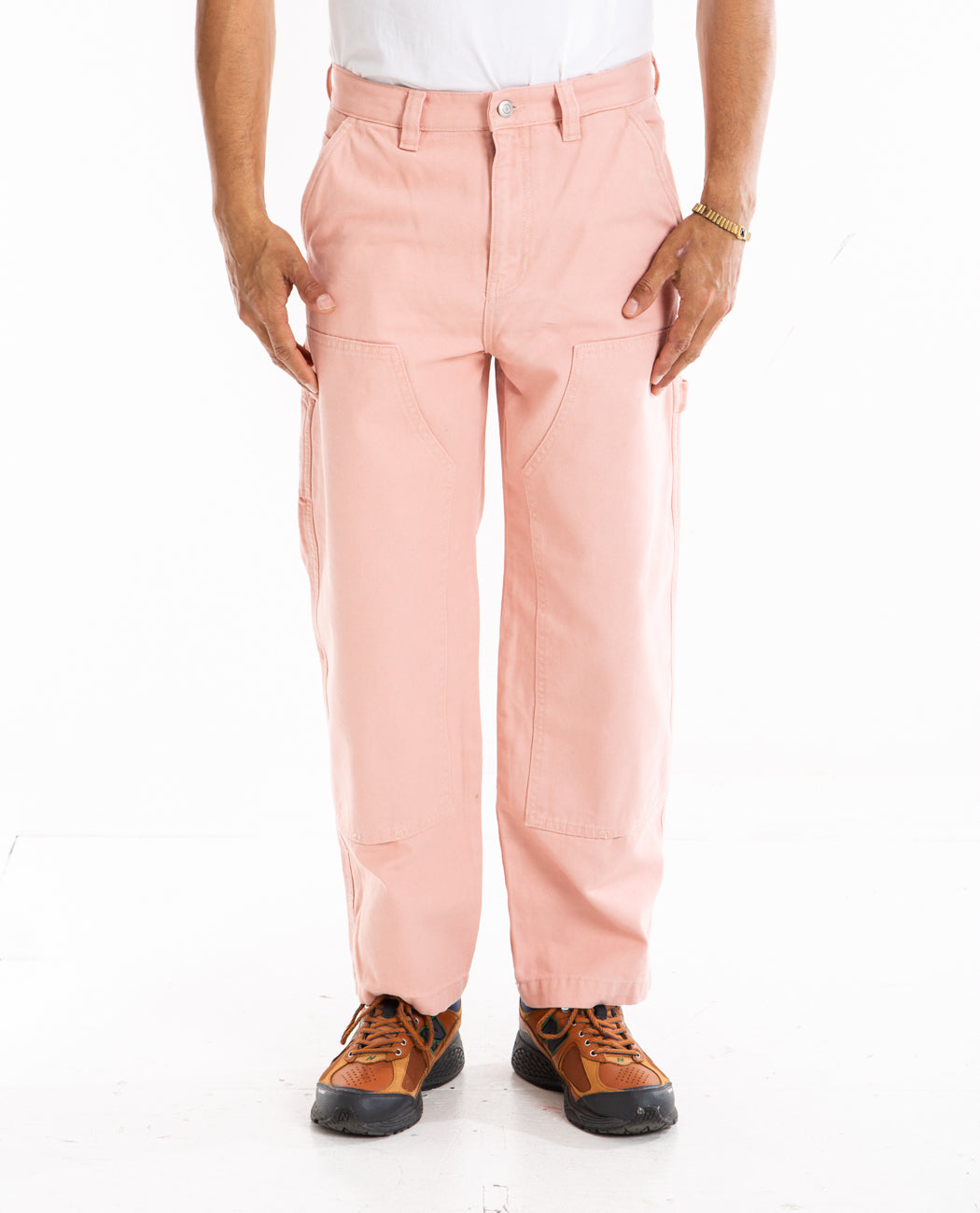 Stussy Canvas Work Pants - SALMON | Garmentory