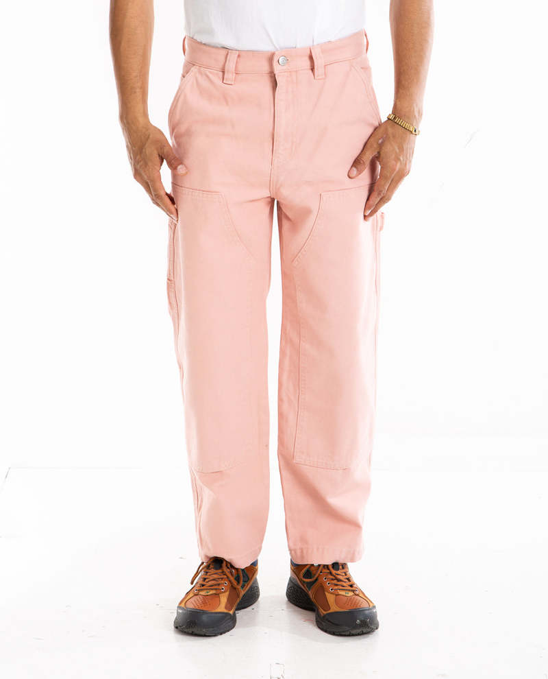 Stussy Canvas Work Pants - SALMON | Garmentory