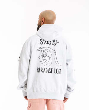 Stussy Paradise Lost Hoodie - ASH HTHR | Garmentory