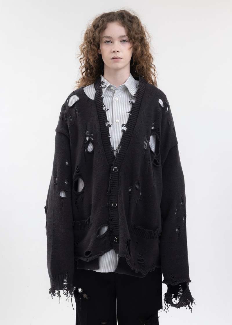 【MARNI / マルニ】DESTROY CARDIGAN BK 46 マルニ】コットンカーディガン – GQ SHOP