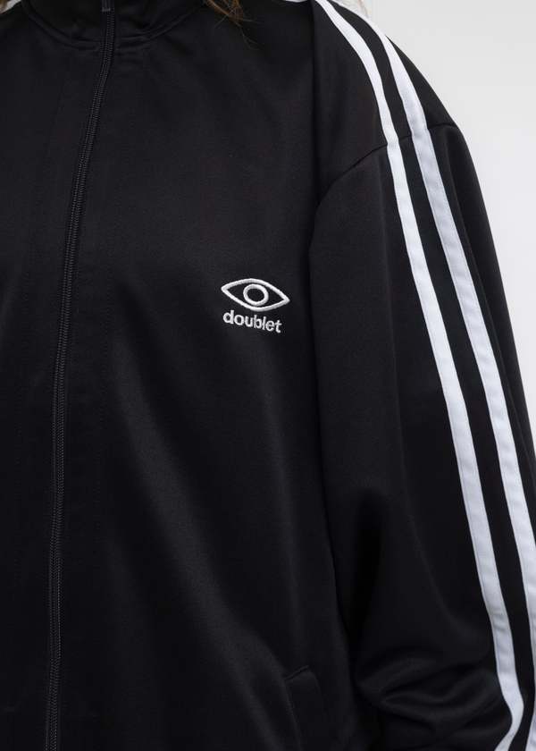 Doublet INVISIBLE TRACK JACKET - BLACK | Garmentory