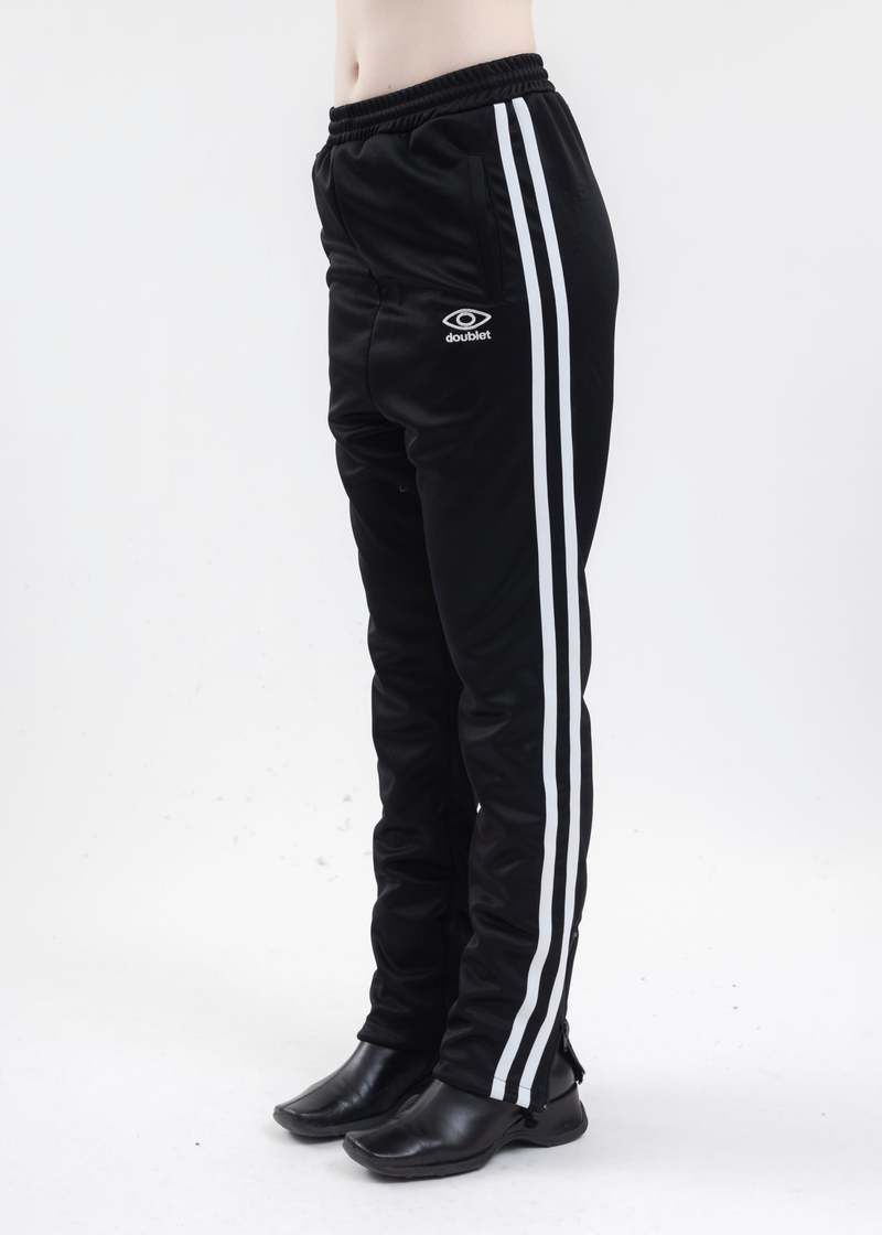 Doublet INVISIBLE TRACK PANTS - BLACK | Garmentory