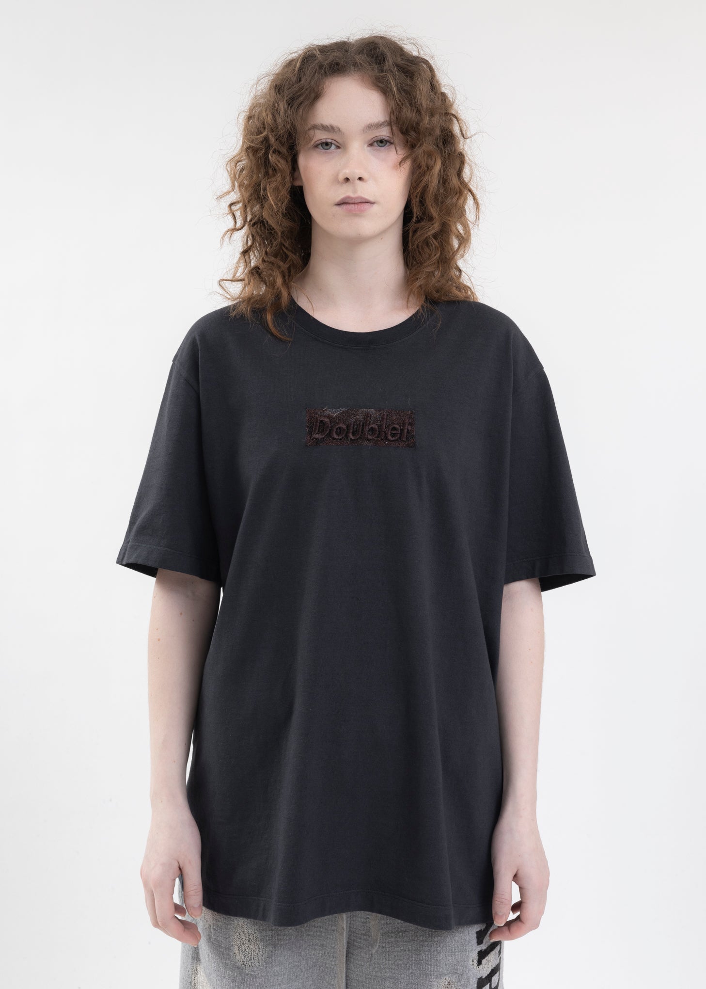 Doublet RUST EMBROIDERY T-SHIRT - BLACK | Garmentory