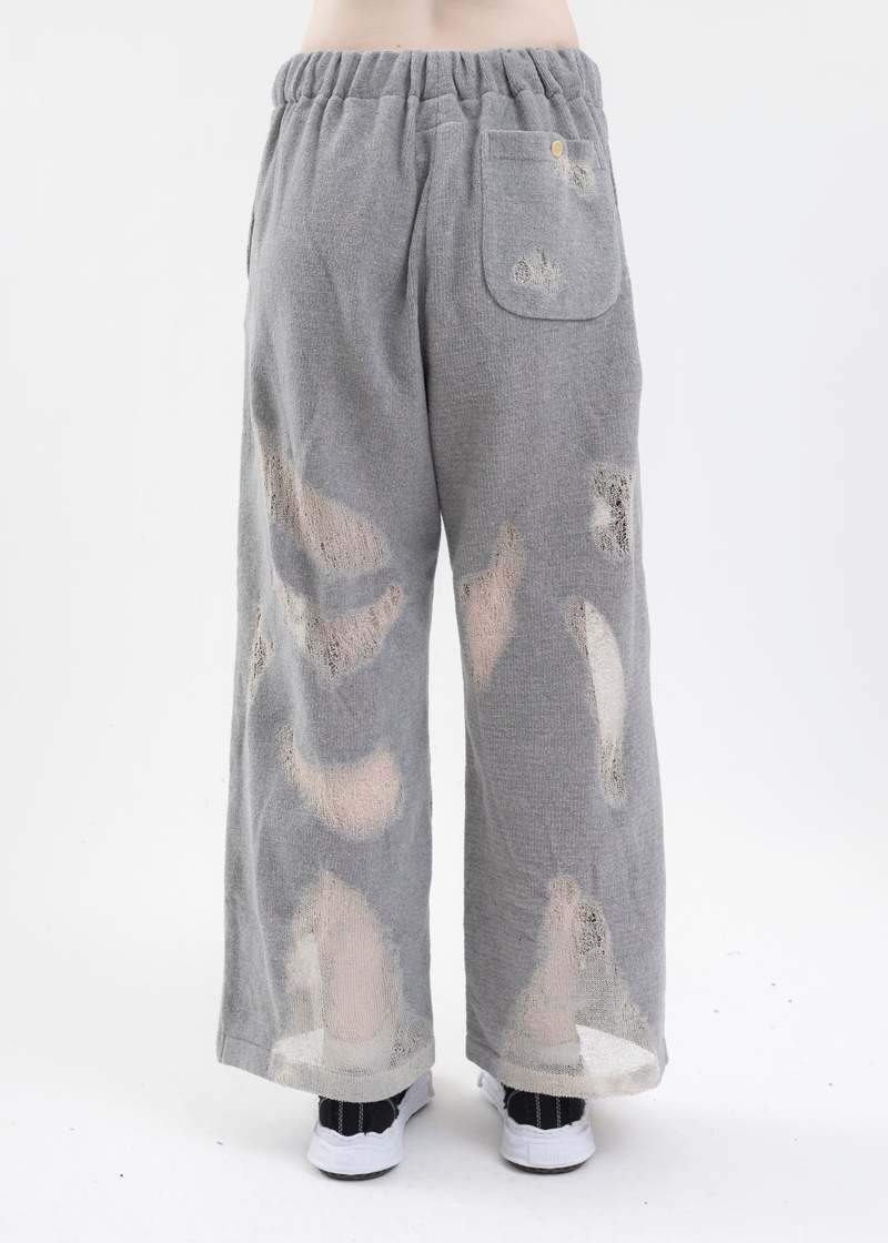 doublet ダブレット / RIPPED OFF KNIT HOODIE Doublet Ripped Off Knit Hoodie In Gray | ModeSens