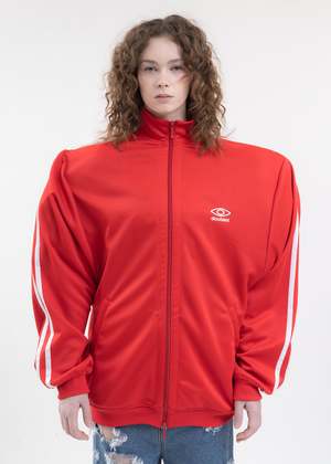Doublet INVISIBLE TRACK JACKET - RED | Garmentory