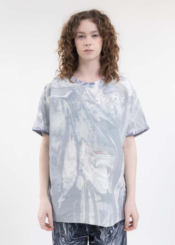 Doublet MIRAGE PRINTED T-SHIRT - WHITE | Garmentory