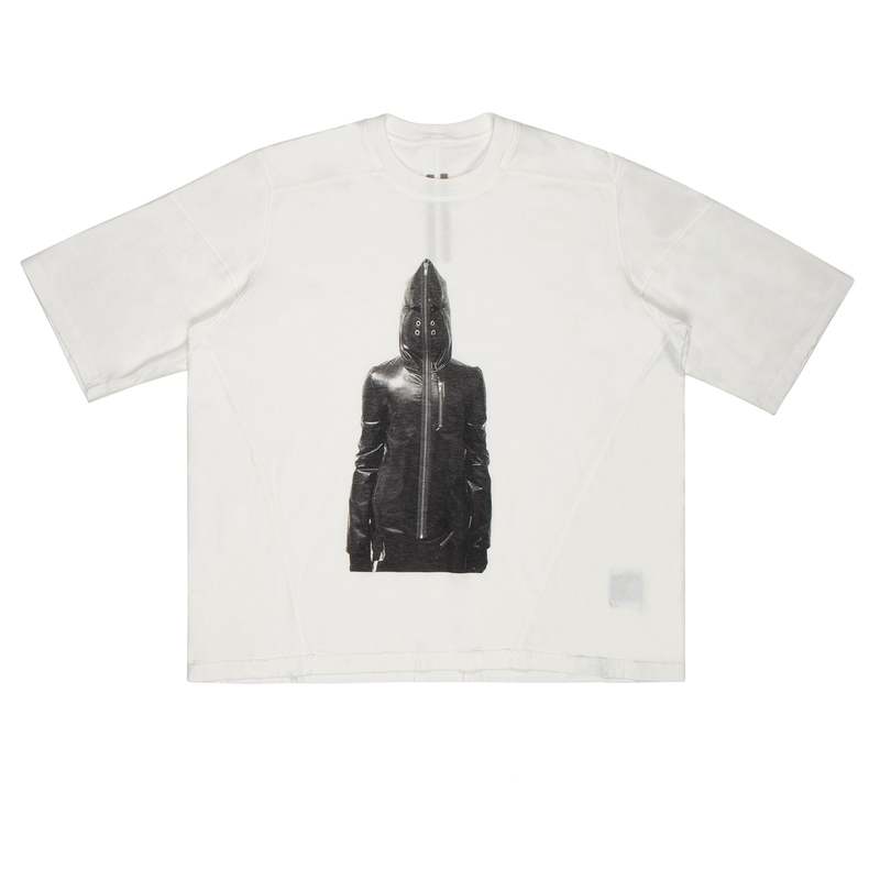 Rick Owens Walrus T-shirt - Milk/Black | Garmentory Rick Owens Walrus T-shirt - Milk/Black | Garmentory