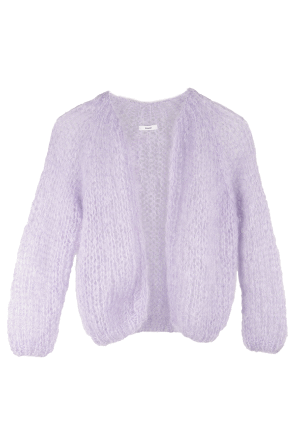 Navy/ Lilac Cardigan main image 1
