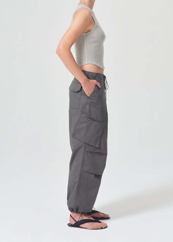 AGOLDE Ginerva Cargo Pant - Caviar
