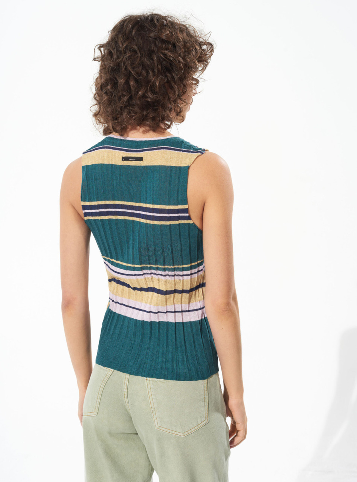 Top Cotelac Multicouleur - Taille 42/44, Occasion Très Bon état