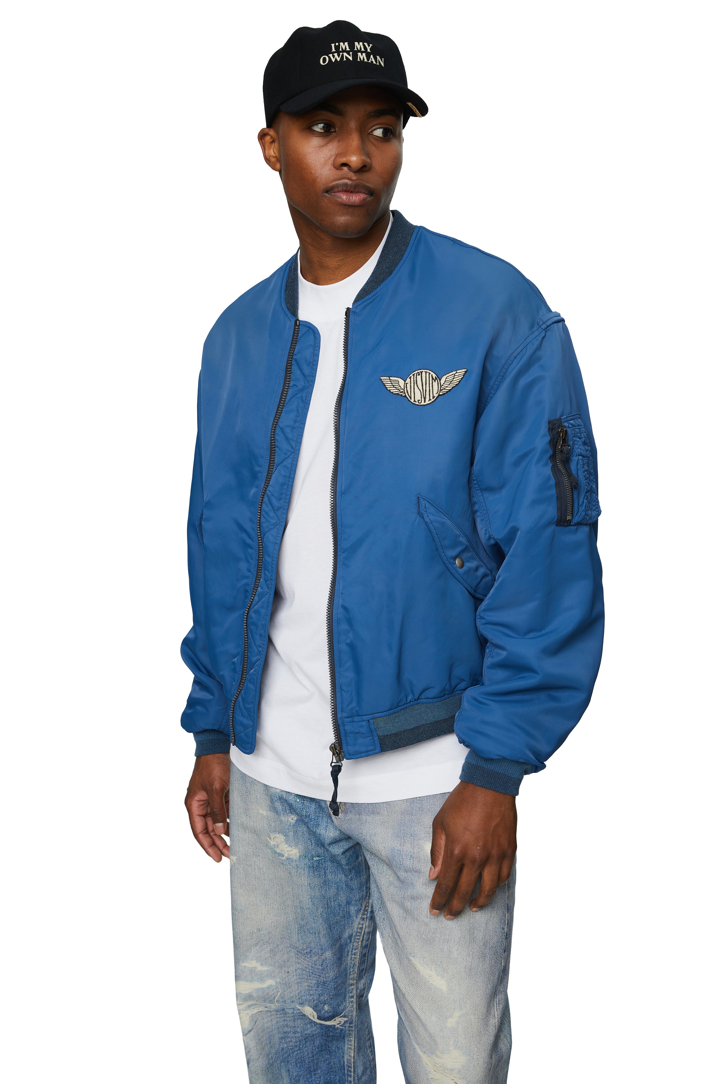 Visvim Thorson Marque Jacket - Blue | Garmentory