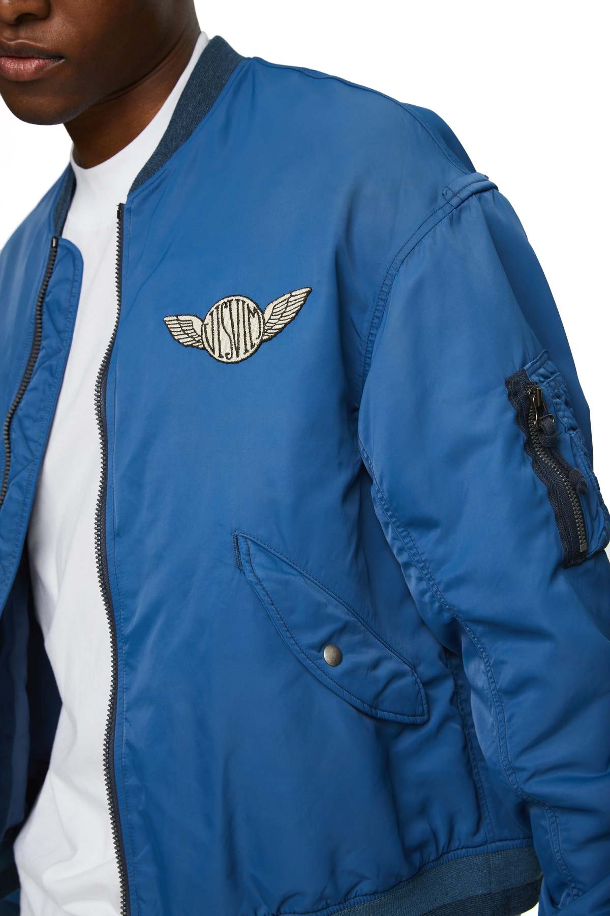 Visvim Thorson Marque Jacket - Blue | Garmentory