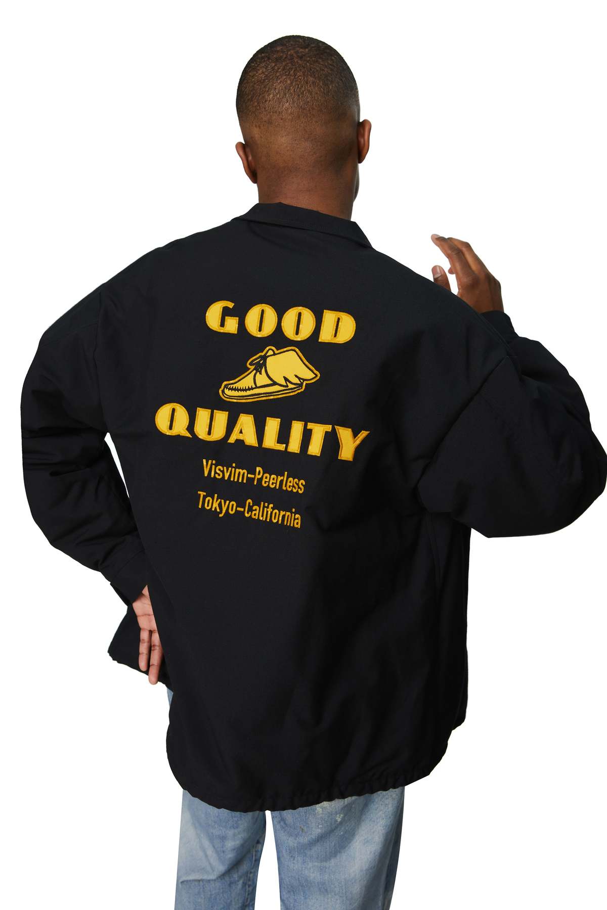 Visvim Yardline Down Jacket - Navy - Image 1 of 5